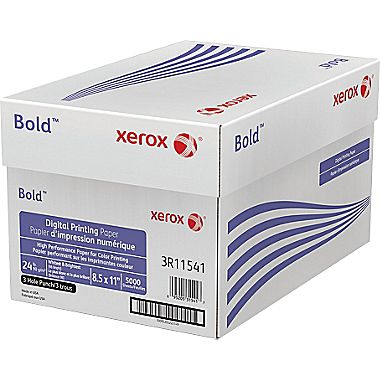 Xerox® Color Xpressions Select Blue White Ultra Smooth 24 lb. 3-Hole ...