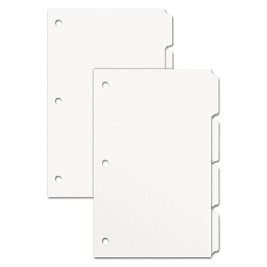 Xerox® Revolution White Tabs Smooth 90 lb. Index 9x11 in. 5-Bank Single Reverse Collated - Sku: 3R4418 | 250 SHEETS PER BOX