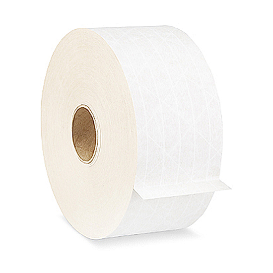 IPG Central® 240 Reinforced White Water Activated Tape 72mm x 450' Roll 1/Roll