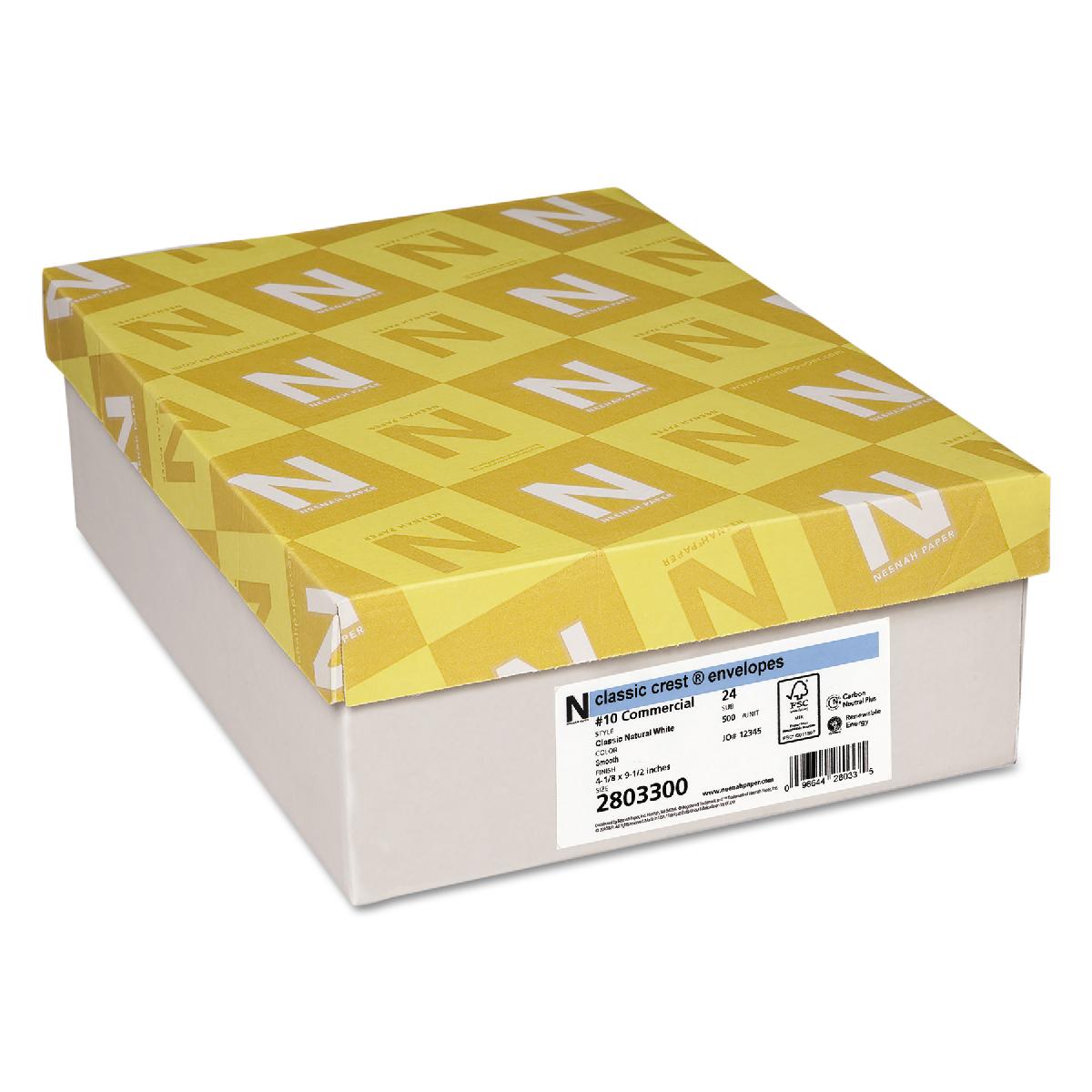 Neenah Paper® Classic Crest Avon Brilliant White Smooth — 24 lb ...