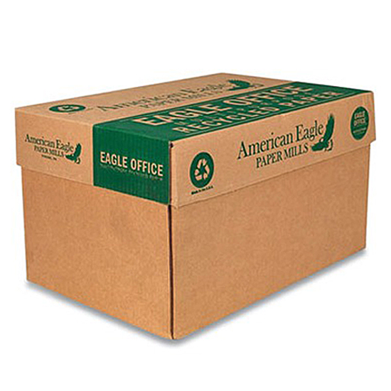American Eagle Paper Mills® Eagle Premium 30 Recycled Buff 20 lb. Colored  Office Paper 8.5