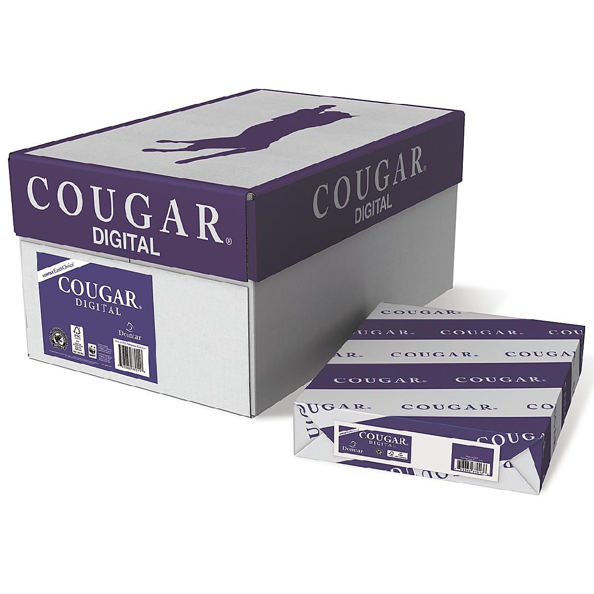 Domtar® Cougar Digital White Smooth 80 lb. Text 8.5x11 in. 250 Sheets per Ream - Sku: 2224 | 250 SHEETS PER REAM