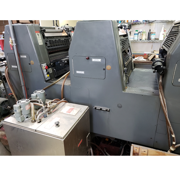 Heidelberg GTO v52 4-Color 14x20 in. Offset Printing Press - Location: Northern New Jersey