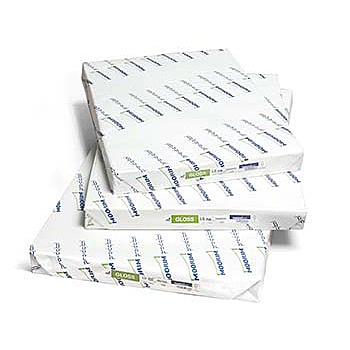 Nantucket® Digital White Silk 100 lb. Text 12x18 in. 500 Sheets