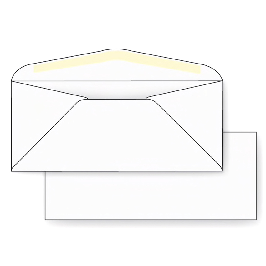 Printmaster® 24 Lb White Wove No 10 Envelopes Osds Black Security Tint 500 Per Box
