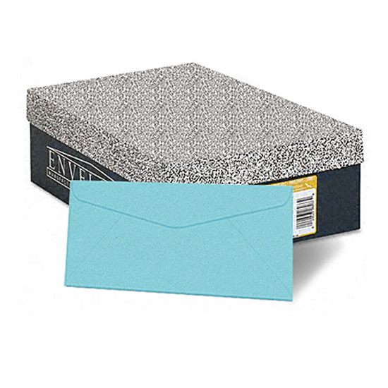 Hammermill® Opaque Colors Pastel Blue 60 lb. Wove No. 10 Regular Envelopes 500 per Box