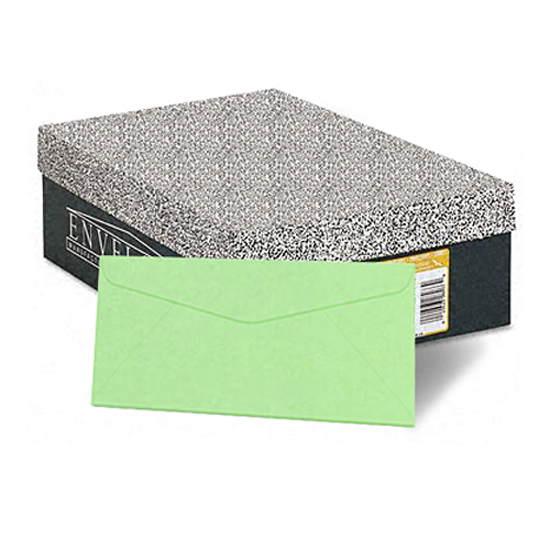 Hammermill® Opaque Colors Pastel Green 60 lb. Wove No. 10 Window Envelopes 500 per Box