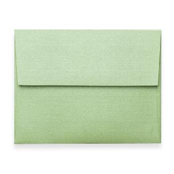 Neenah Paper® Classic Linen Sage Green Linen 80 lb. A-6 Square Flap Announcement Envelopes 250 per Box