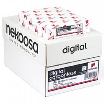 Nekoosa® Universal Precollated Carbonless NCR Paper 2-Part Reverse 8.5x11 in. 500 Sheets 250 Sets per Ream