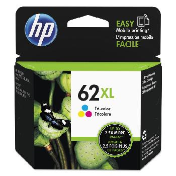 Original HP 62XL High Yield Tri-color Ink Cartridge