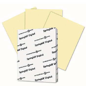 Springhill® Index Digital Canary Smooth 110 lb. Card Stock 11x17 in. 250 Sheets per Ream