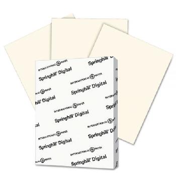 Springhill® Vellum Bristol Digital Cream 67 lb. Card Stock 8.5x11 in. 250 Sheets per Ream