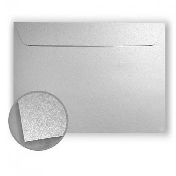 STARDREAM® Metallics Silver 81 lb. #9-1/2 Booklet 9x12 in. Envelopes 500 Per Carton