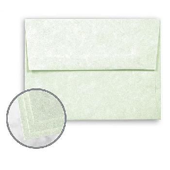 Wausau Paper® Astroparche CELADON Vellum 60 lb. A-6 Envelopes 250 per Box