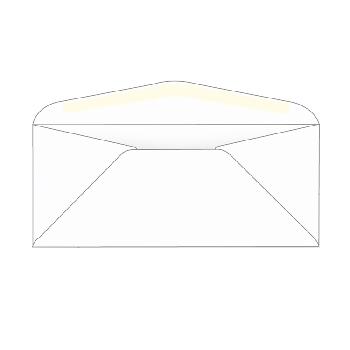 Williamhouse® CLEAR Translucent 29 lb. Smooth No.10 Envelopes 500/Box