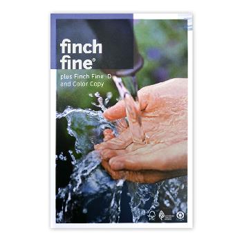 Finch Paper® Finch Fine Bright White Ultra Smooth 80 lb. Text 25x38 in. 1000 Sheets/Carton - Sku: 1020-8066 | 1000 SHEETS PER CARTON