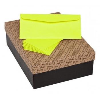 Mohawk® Britehue Ultra Lemon Vellum 60 lb. No.10 Envelopes Commercial Flap 500 per Box