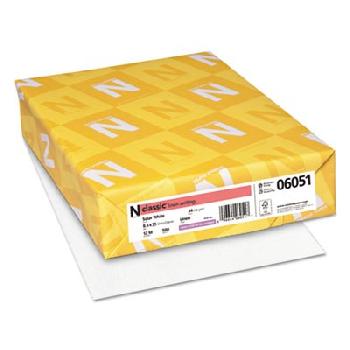 Neenah Paper® Classic Linen Avon Brilliant White 80 lb. Text 8.5x11 in. 500 Sheets per Ream