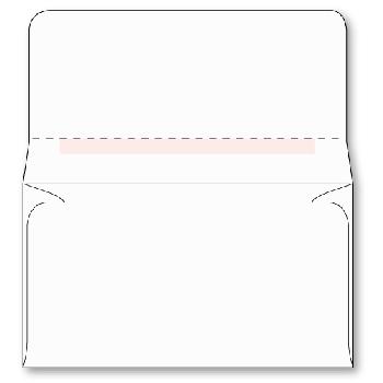 PrintMaster® 6-3/4 Hitch Hiker Two-Way Remit 24 lb. White Wove Extended Flap Envelope 8.375 x 6.5 in. 500 per Box